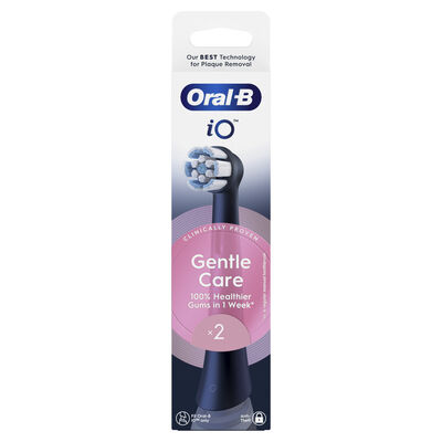 Recambios de cabezal Oral-B Series iO Gentle Care Negro 2 unidades