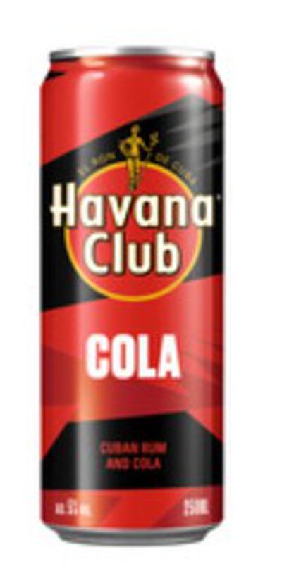 Havana Club Rum and Cola 250ml