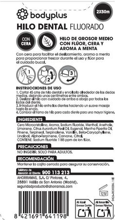 Hilo Dental Bodyplus Pack-2 Fluorado