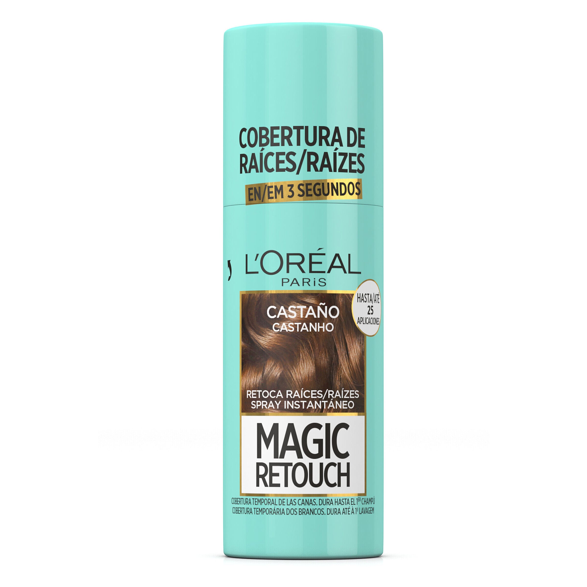 Coloración spray Magic Retouch 75 ml Castaño