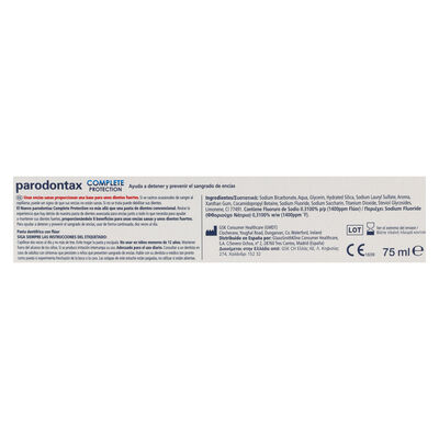 Pasta de dientes Parodontax 75ml complete