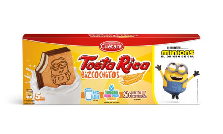 Bizcochitos Tostarica cuétara pack-5