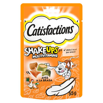 Snack para gato Catisfactions aves a la brasa 55g