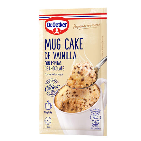 Mug cake Dr Oetker 65g vainilla c/pepita