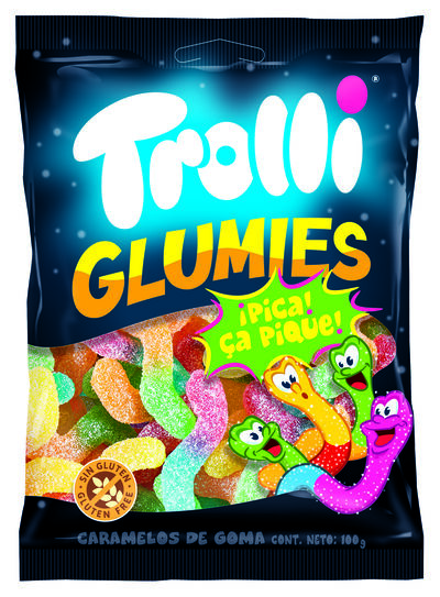 Golosina sin gluten Trolli 100g glumies pica