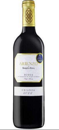 Vino tinto DO Rioja crianza Arienzo 75cl