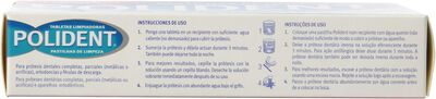 Desinfectante prótesis dental Polident 30 unidades Oxígeno activo