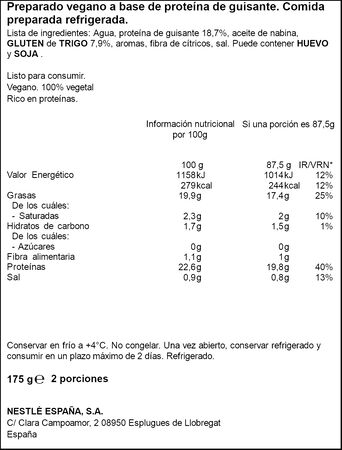 Vuna Garden Gourmet 175g