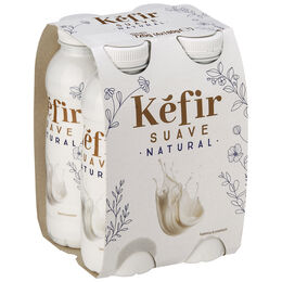 Kefir líquido natural suave pack 4 4 ud