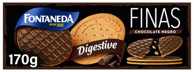 Galletas chocolate negro finas Fontaneda 170g