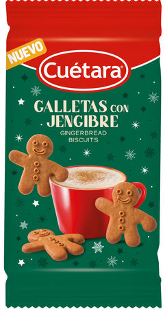 Galletas de Navidad con Jengibre Cuétara 95gr
