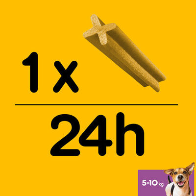 Snack higiene dental perro Dentastix razas peque&ntilde;as 110g