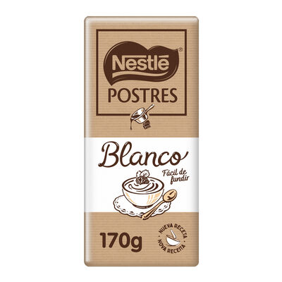 Chocolate blanco para postres Nestl&eacute; 170g