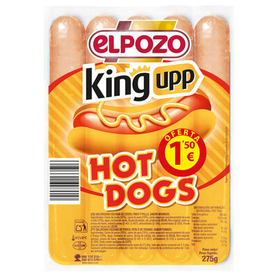 Salchicha El Pozo 275 gr Hot Dog