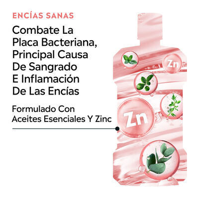 Enjuague bucal con menta suave para enc&iacute;as Listerine 500ml