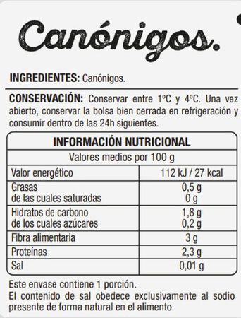 Can&oacute;nigos Alipende 90 gr