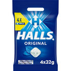 Caramelos sin az&uacute;car a&ntilde;adido Halls p4 eucalipto