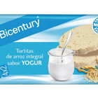 TORTITAS DE ARROZ INTEGRAL BICENTURY 130G YOGUR