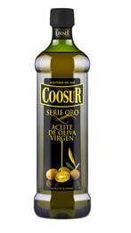 Aceite de oliva virgen COOSUR Serie Oro, botella 1 litro