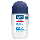 Desodorante roll-on para hombre Sanex Men Active Control 48h antitranspirante 50ml