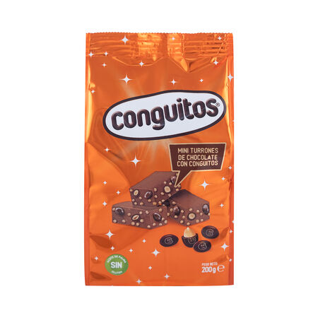 Turrón de chocolate mini Conguitos 200g