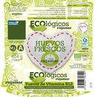 Huevos ecológicos M-L Rujamar 8 unidades