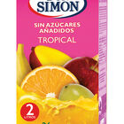 Zumo de frutas tropical sin azúcar añadido Disfruta Don Simón 2l