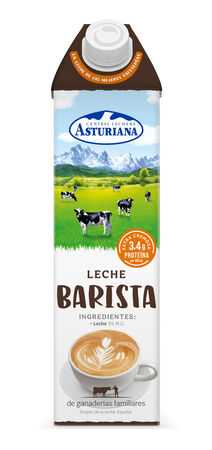 Leche barista Asturiana 1l