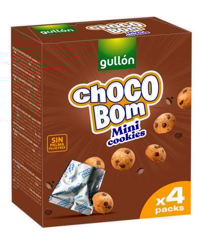 Galletas ChocoBom Mini cookies Gullón 160g
