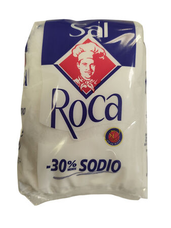 Sal con 30% menos de sodio Roca 900g