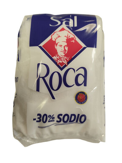 Sal con 30% menos de sodio Roca 900g