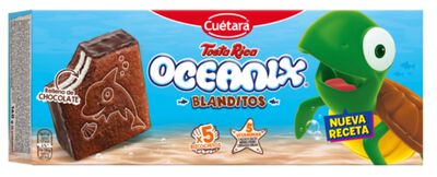 Bizcochito Tostarica Oceanix P5 chocolate