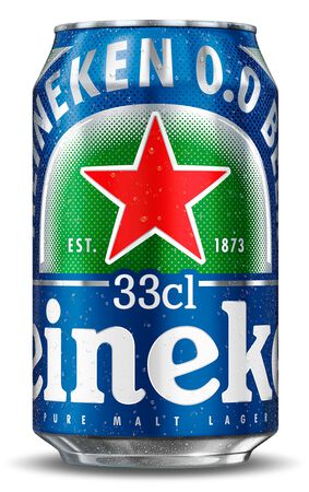 Cerveza sin alcohol Heineken 0,0% lata 33cl 