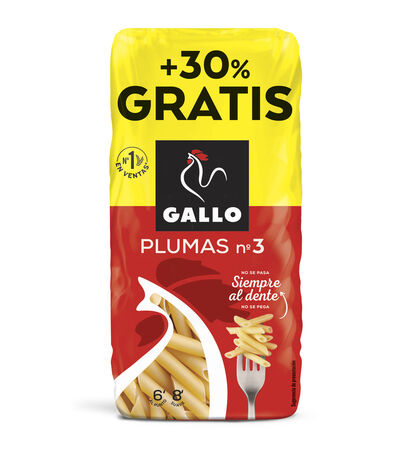 Pluma nº3 Gallo 450g + 30%