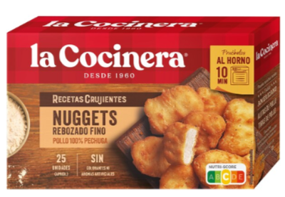 Nuggets con rebozado fino, La Cocinera, 400 g