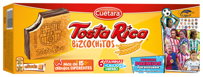 Bizcochitos Tostarica cu&eacute;tara pack-5