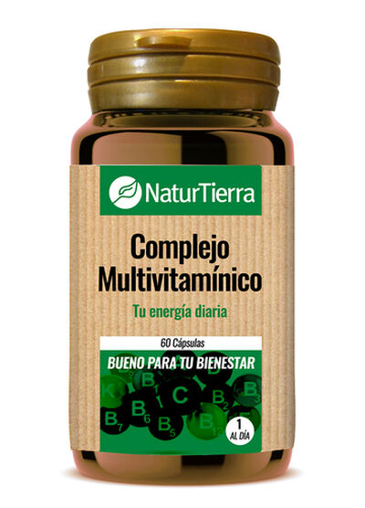 Complejo multivitam&iacute;nico Naturtierra 60 c&aacute;psulas