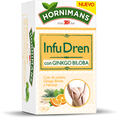 Infusión infudren con cola de caballo Hornimans 20u