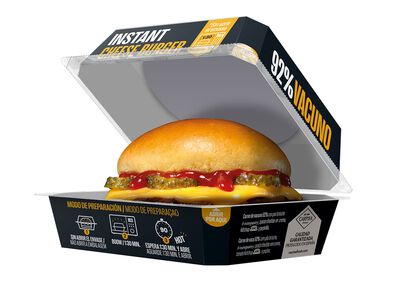 Cheese burguer brooklyng town 92% vacuno 210g