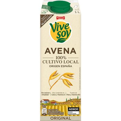 Bebida de avena Vivesoy 1l