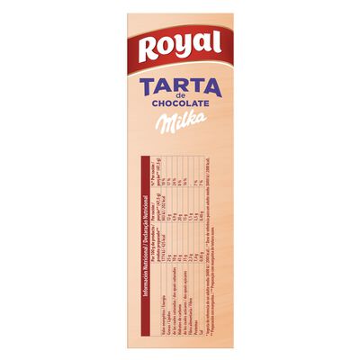Preparado de tarta chocolate Milka Royal 350g