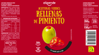 Aceitunas rellenas de pimiento Alipende 150g