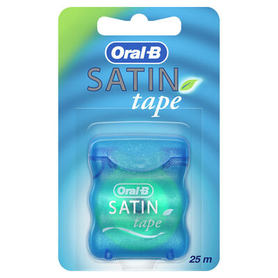 Hilo dental encerado Oral-B satin tape menta