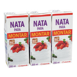 Nata para Montar al mejor precio | Ahorramas Supermercado online Nata para Montar al mejor precio | Ahorramas Supermercado online