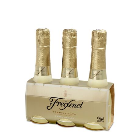 Cava semi-seco Freixenet Mininevada 20cl pack 3