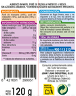Pouch Alipende frutas manzana pera melocotón 120g