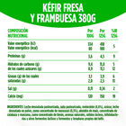 K&eacute;fir activia con sabor a fresa y frambuesa con 380 gramos