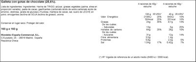 Galleta Chips Ahoy 160g mini