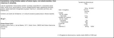 Caramelo Smint sin az&uacute;car lata 35g 50u frutos rojos