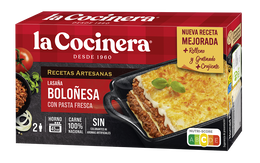 Lasaña La Cocinera boloñesa 500g
